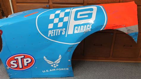 Richard Petty Sheet Metal From Number 43 Car 